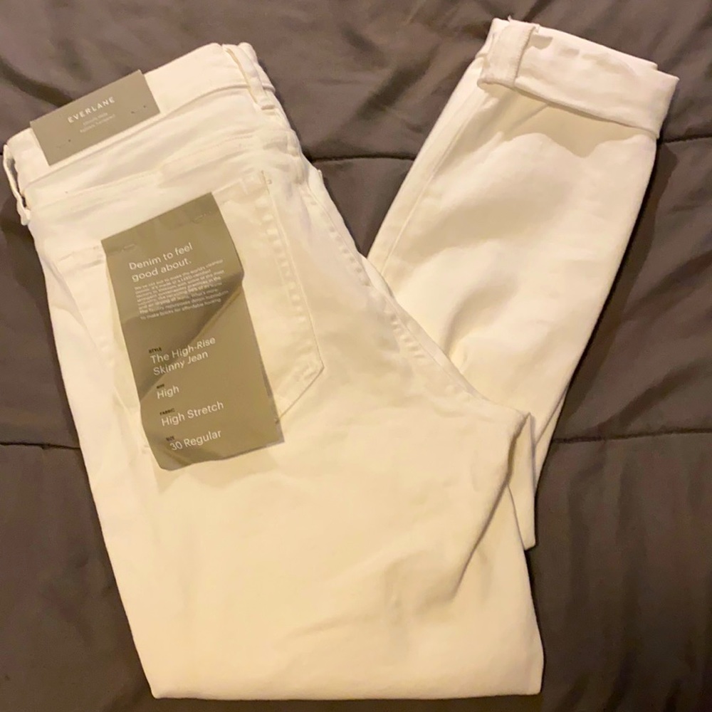 Everlane the high-rise skinny jeans size 30R